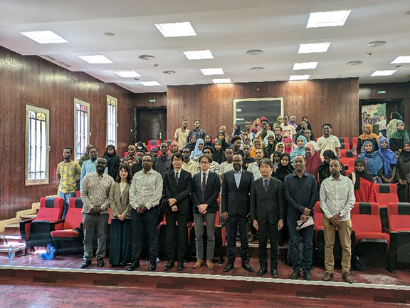 JICA Chair Lecture in Djibouti by Prof. Shinoda from Tokyo University of Foreign Studies